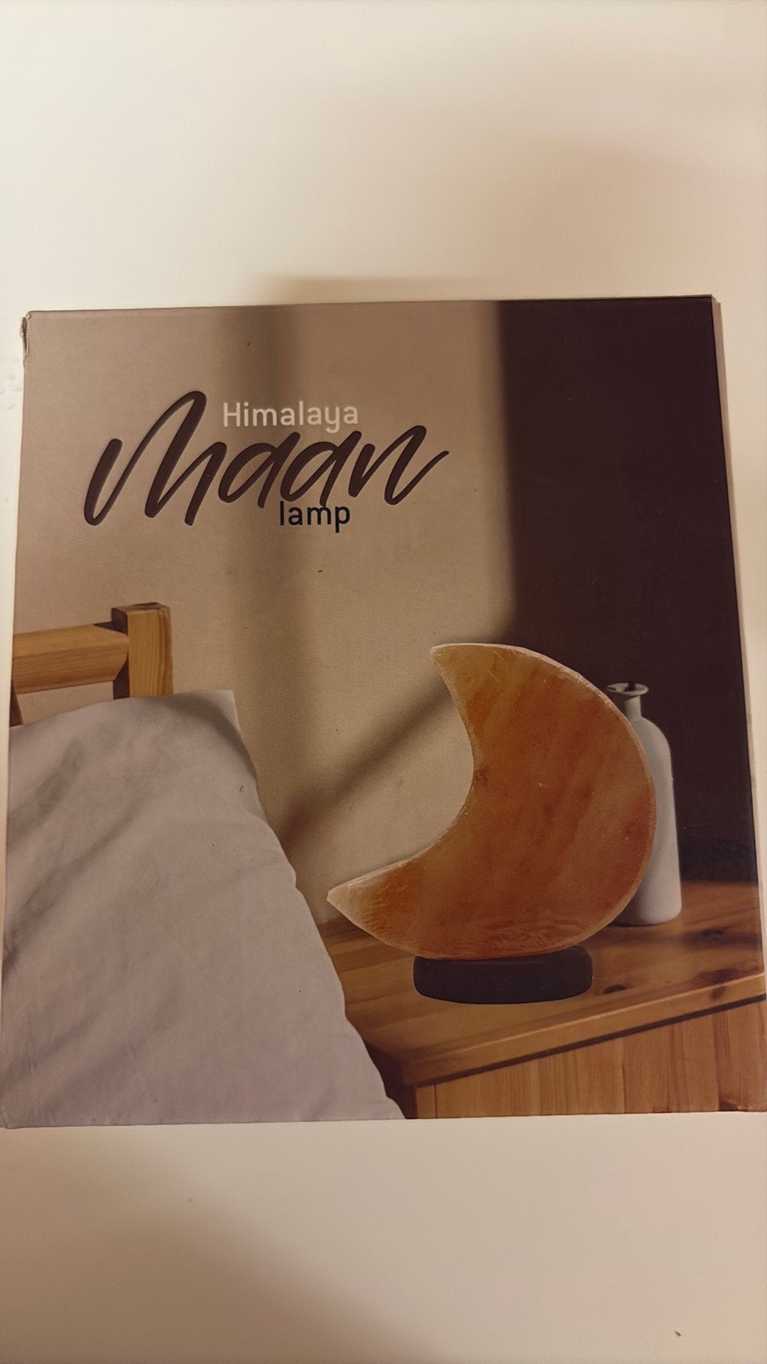 himalaya maan lamp, Ophalen of Verzenden, Zo goed als nieuw