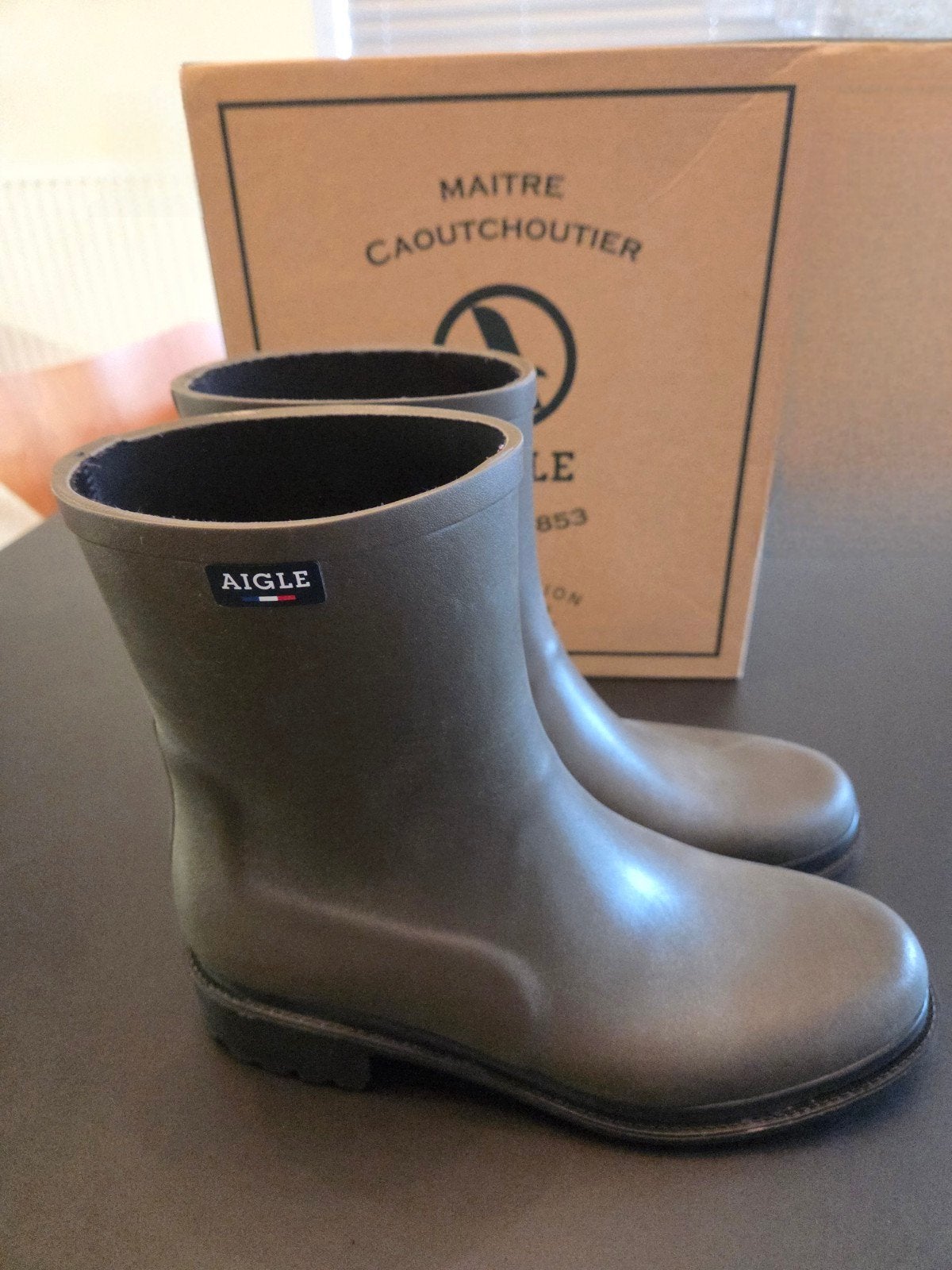 Aigle - Women's Fulfeel Low Nori- Rubberlaarzen maat 42, Kleding | Dames, Ophalen of Verzenden, Groen, Aigle, Regenlaarzen