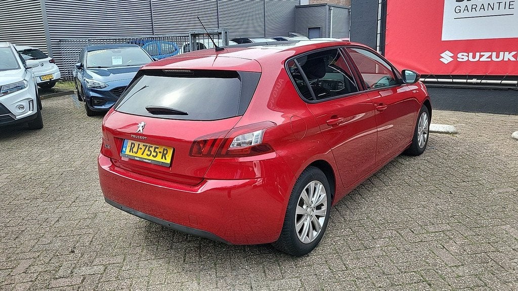 Peugeot 308 1.2i 131pk Allure 1e eig. Clima LED Navi Panoram, Voorwielaandrijving, Stof, Gebruikt, Euro 6
