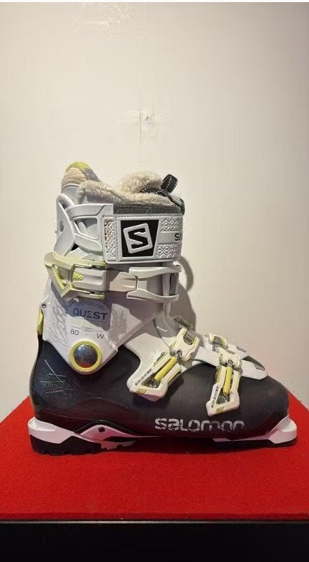Salomon Quest Access 80W Dames skischoenen maat 27/27.5 (42), Sport en Fitness, Skiën en Langlaufen, 160 tot 180 cm, Gebruikt