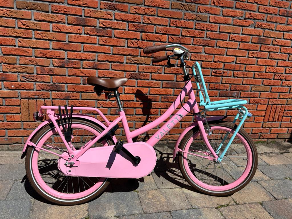 Valetta meisjesfiets 20 inch, Fietsen en Brommers, Ophalen, Terugtraprem, Gebruikt, Handrem