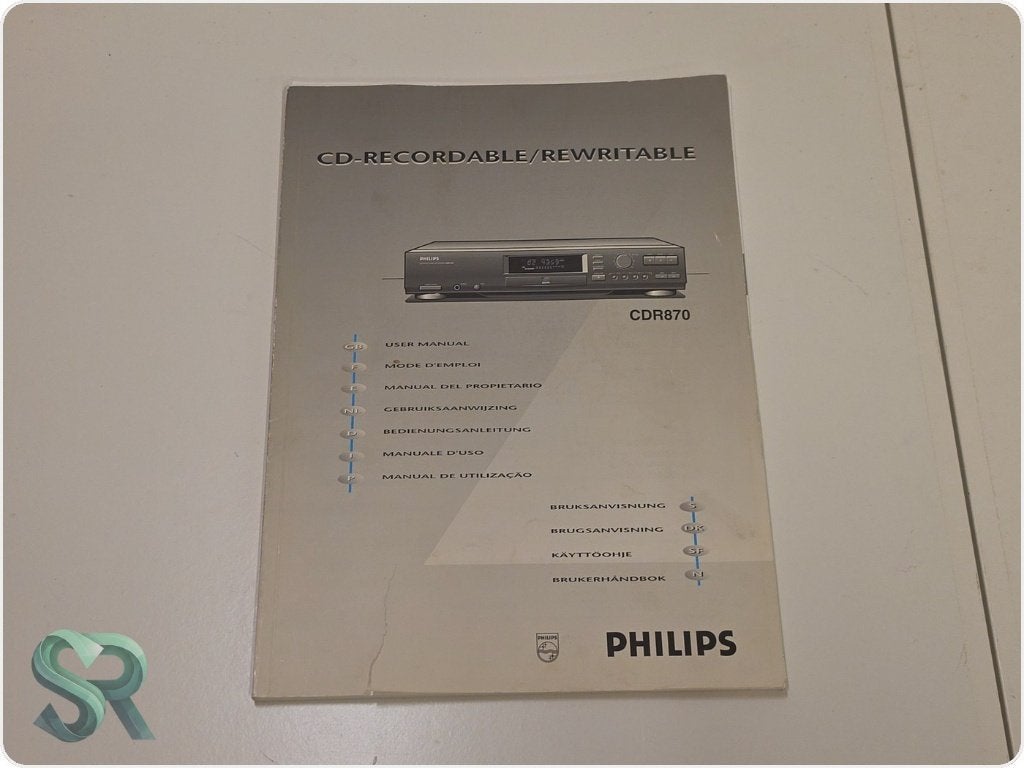 Philips CDR870, Audio, Tv en Foto, Philips, Gebruikt, ., Ophalen of Verzenden