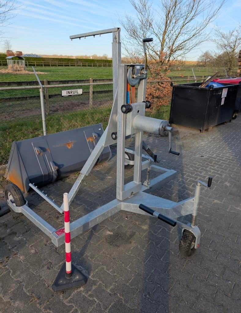 Gruva bandenwagen | bandenlift tot 220 cm, Ophalen, Gruva, Info@gebratech.nl, Cadzand