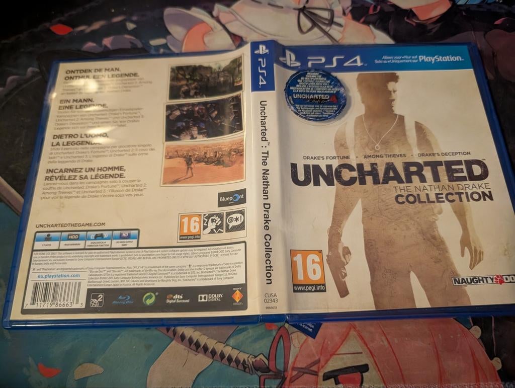 Uncharted: The Nathan Drake Collection PS4, Spelcomputers en Games, Games | Sony PlayStation 4, Avontuur en Actie, 1 speler, Ophalen of Verzenden