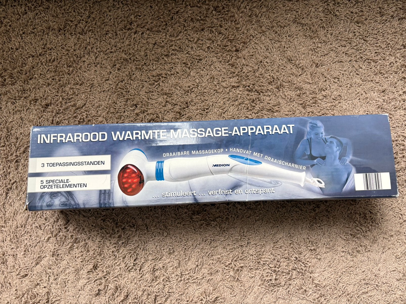 Infrarood warmte massage apparaat, Ophalen of Verzenden, Zo goed als nieuw, Apparaat