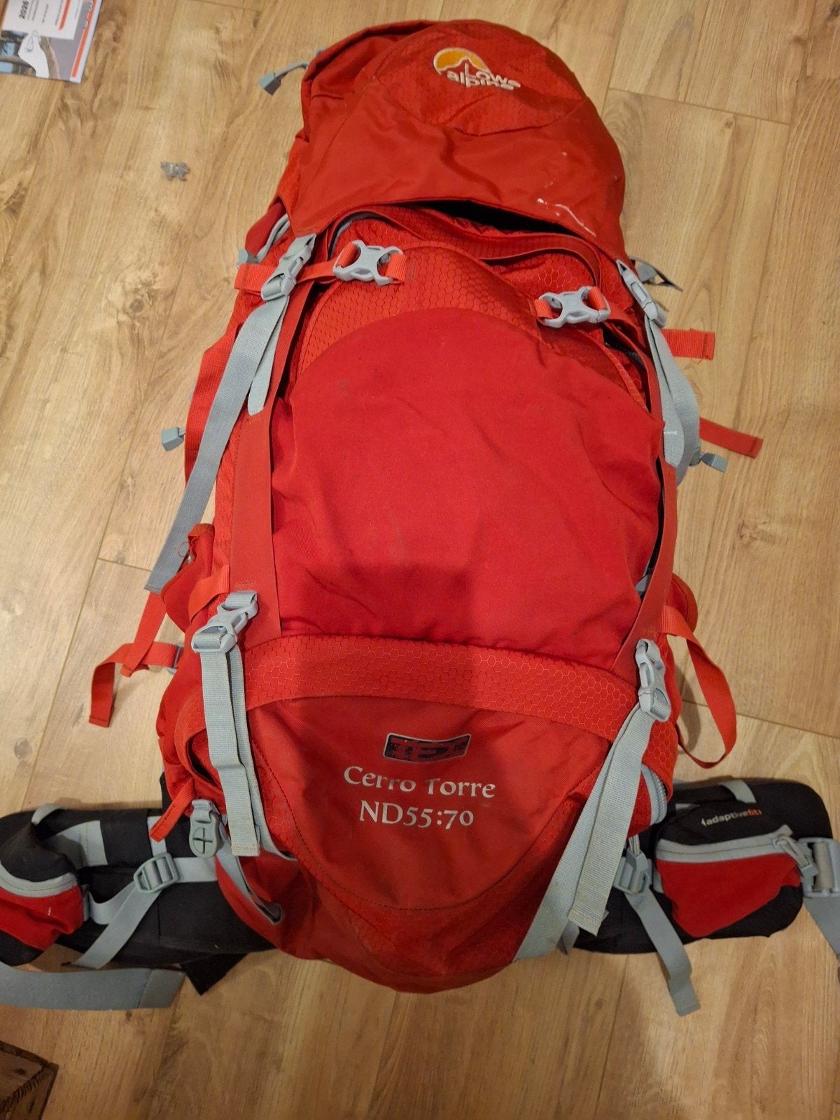 Lowe Alpine Cerro Torre ND55:70 backpack - Utrecht, Ophalen of Verzenden, Gebruikt, Rugzak