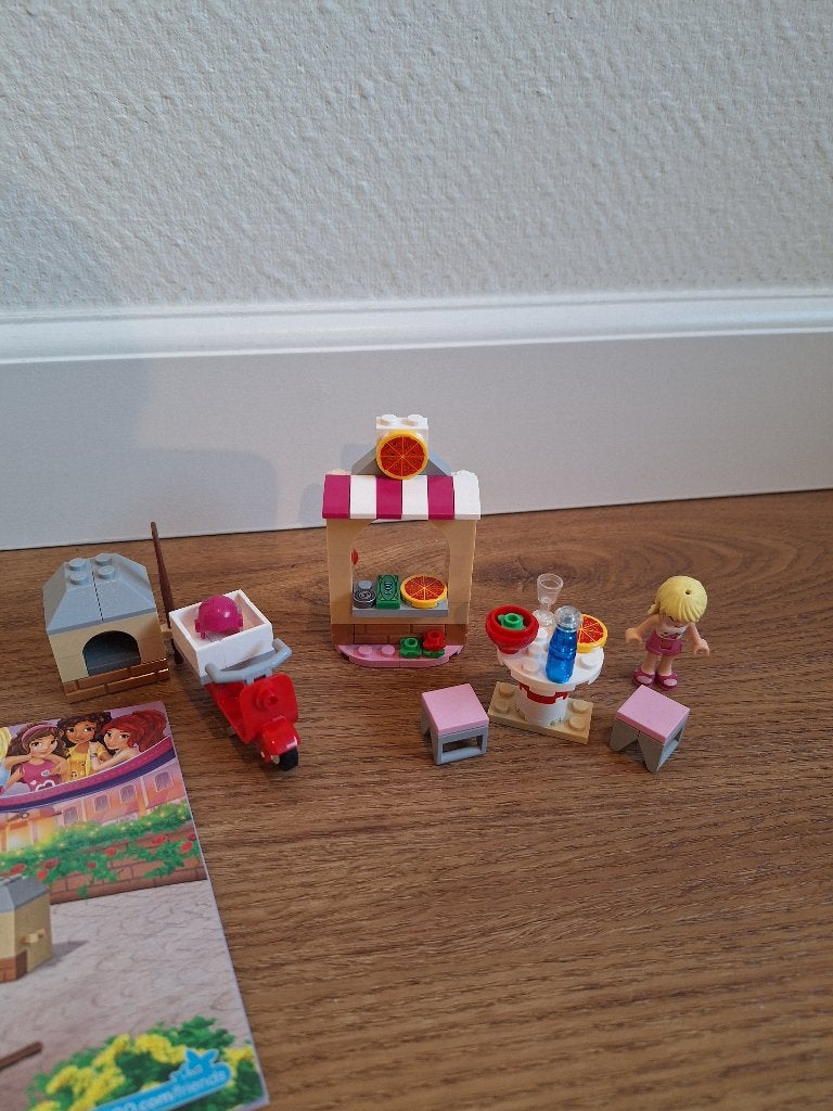 Lego friends Stéphanie's pizzeria 41092, Ophalen of Verzenden, Gebruikt, Lego