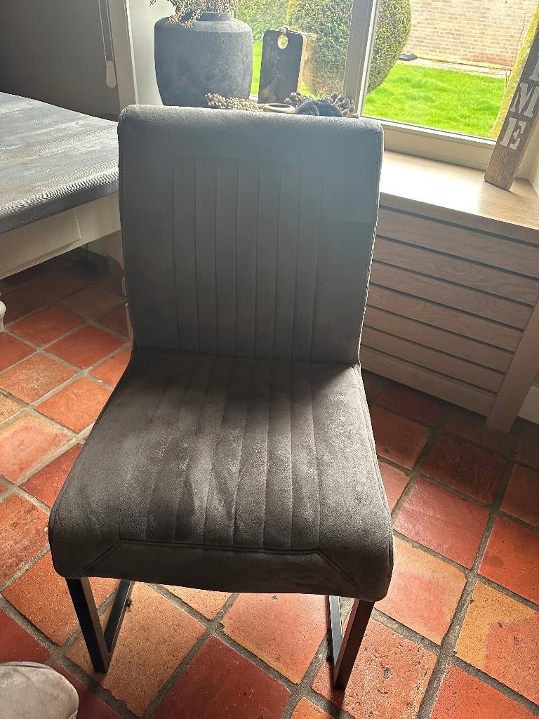 stoel, Huis en Inrichting, Stoelen, Ophalen, Gebruikt, Drie, Stof