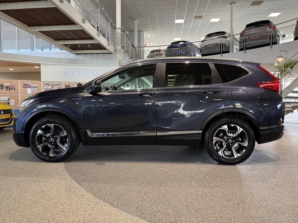 Honda CR-V 2.0 Hybrid AWD Executive, Trekhaak, Camera, Pano,, Auto's, Honda, Automaat, 12 maanden, 4 cilinders, Blauw