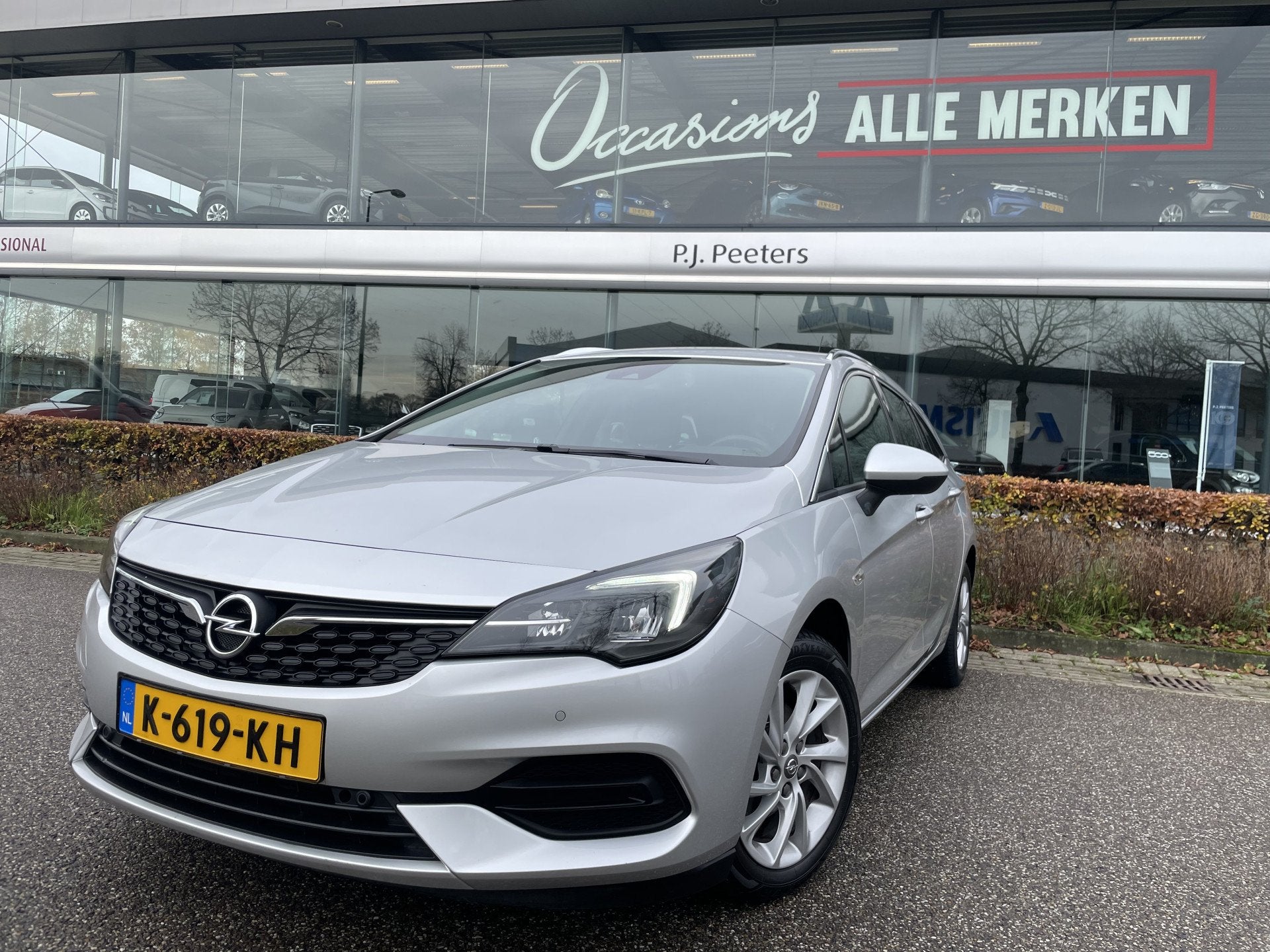 Opel Astra Sports Tourer 1.2 Business Elegance Airco - Cruis, Auto's, Voorwielaandrijving, 145 pk, Stof, Euro 6