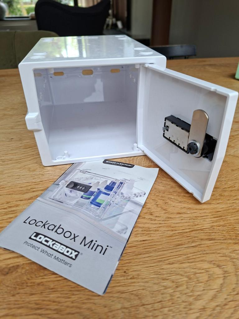 Medicijnen kluis : 'Lockabox mini', Ophalen of Verzenden