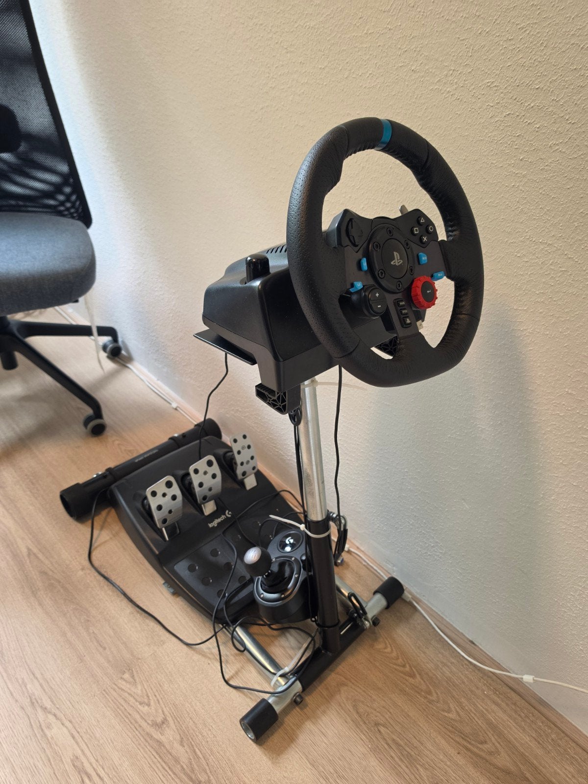 Logitech G29 racestuur with shifter and base - Goede staat, Spelcomputers en Games, Spelcomputers | Overige Accessoires, Racestuur