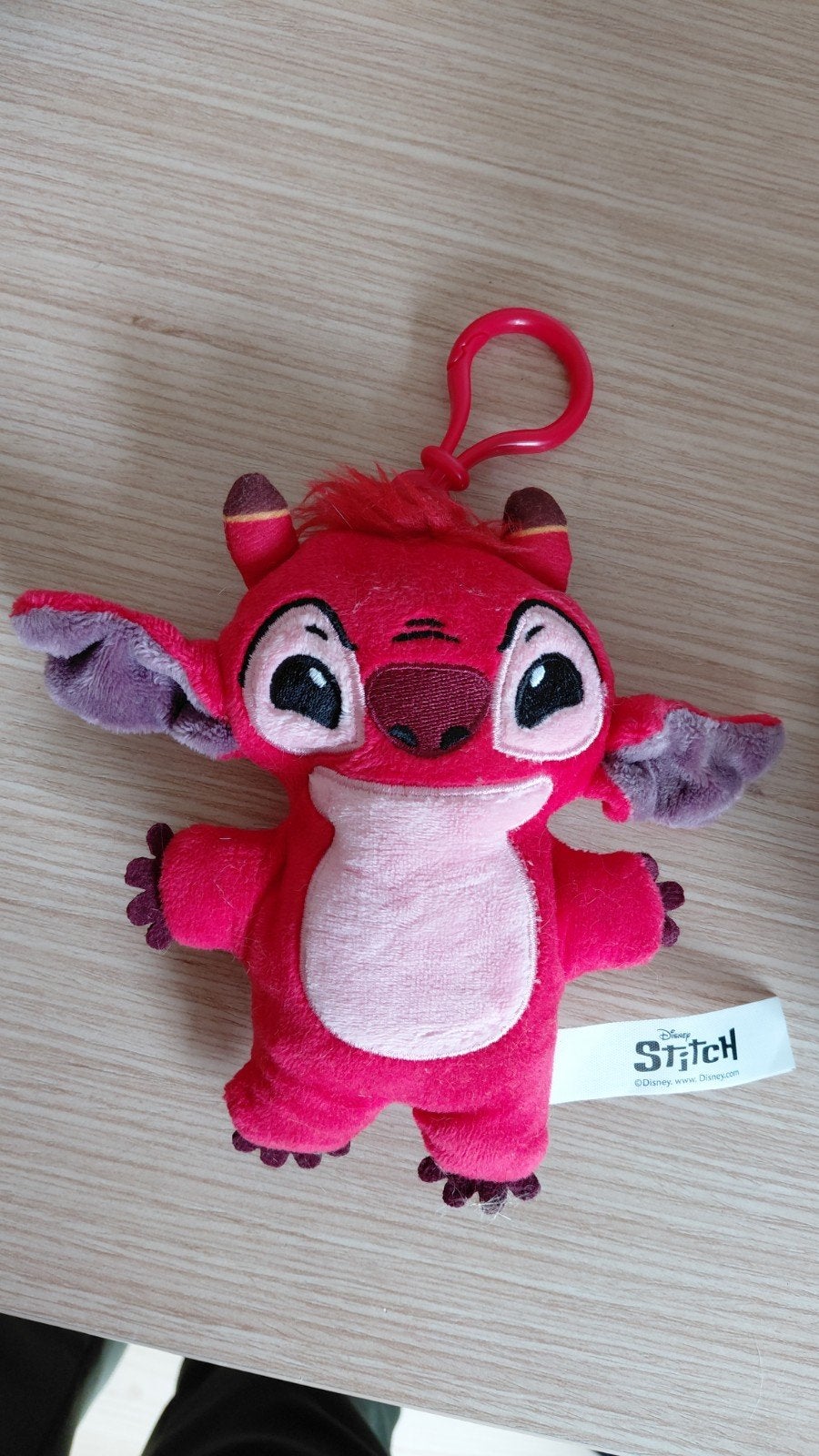 Stitch pluche sleutelhanger Disney, Ophalen of Verzenden, Overige figuren, Zo goed als nieuw, Beeldje of Figuurtje