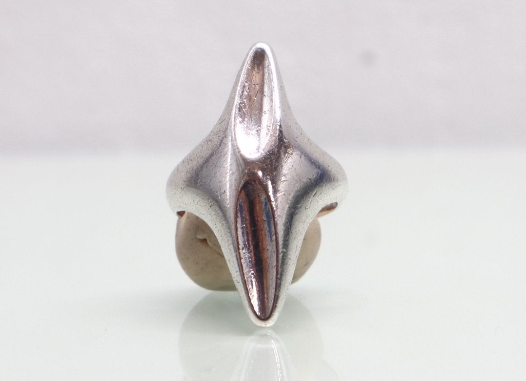 Zilveren ring Henning Koppel voor Georg Jensen Denemarken, Ophalen of Verzenden, Zilver, Ring
