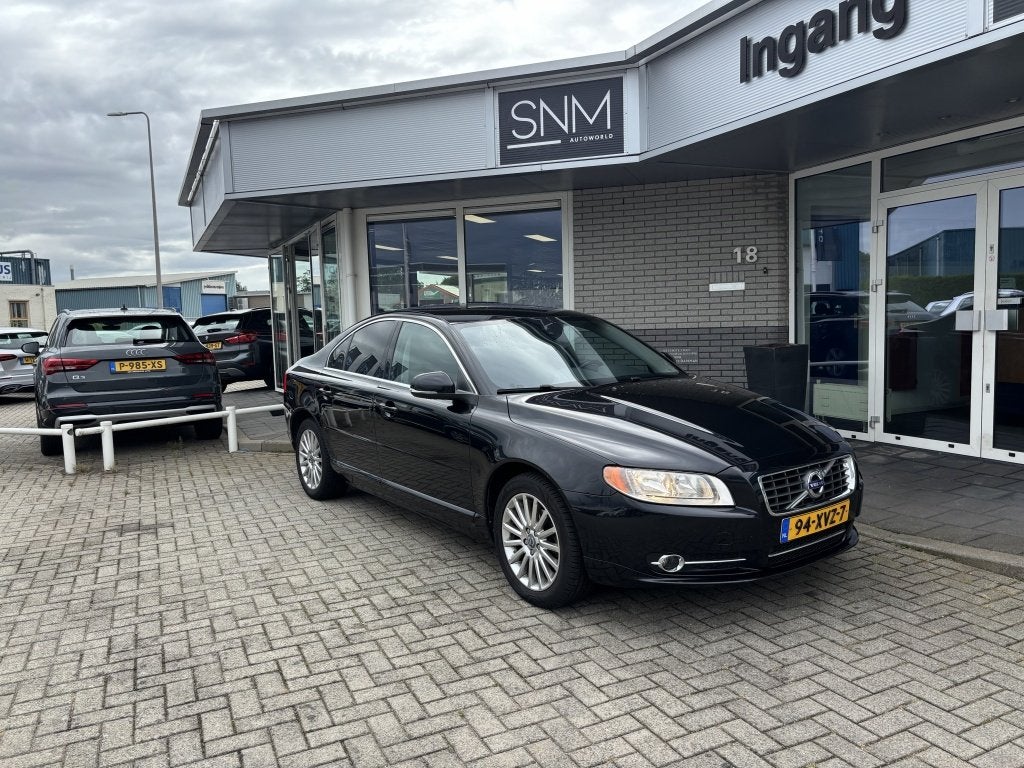 Volvo S80 1.6 T4 Kinetic (bj 2012, automaat), Automaat, Gebruikt, 4 cilinders, Zwart