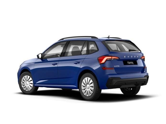 Skoda Kamiq Essence 1.0 TSI 115 PK | Parkeersensoren | Airco, Auto's, Skoda, Voorwielaandrijving, Stof, Euro 6, Blauw