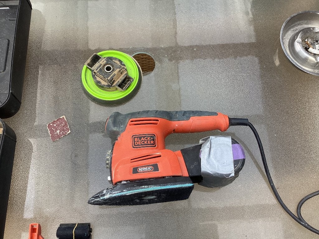 Schuurmachine, Ophalen, Gebruikt, Minder dan 600 watt, Vlakschuurmachine