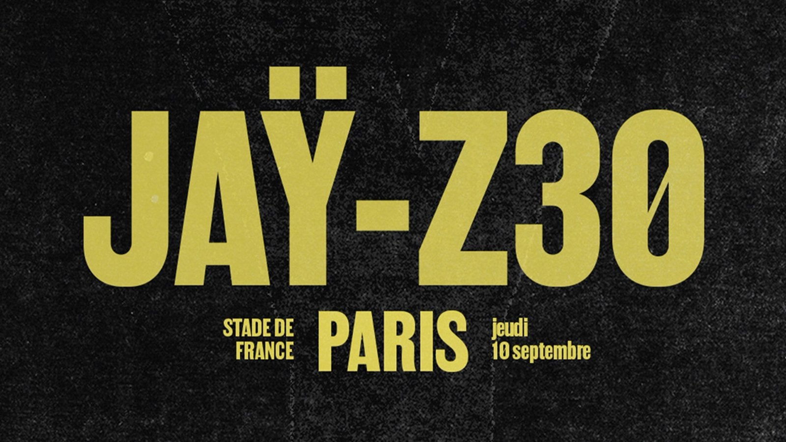 3 kaarten Jay-Z Stade de France, Tickets en Kaartjes, Drie personen of meer, September