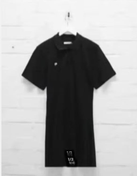 Pangaia - Prachtige polo Jurk maat XS - Nieuw €140, Zwart, Nieuw, Ophalen of Verzenden, X