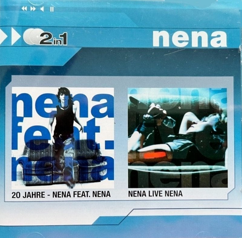 NENA - Best of/ Nena live (2CD), Ophalen of Verzenden, Zo goed als nieuw