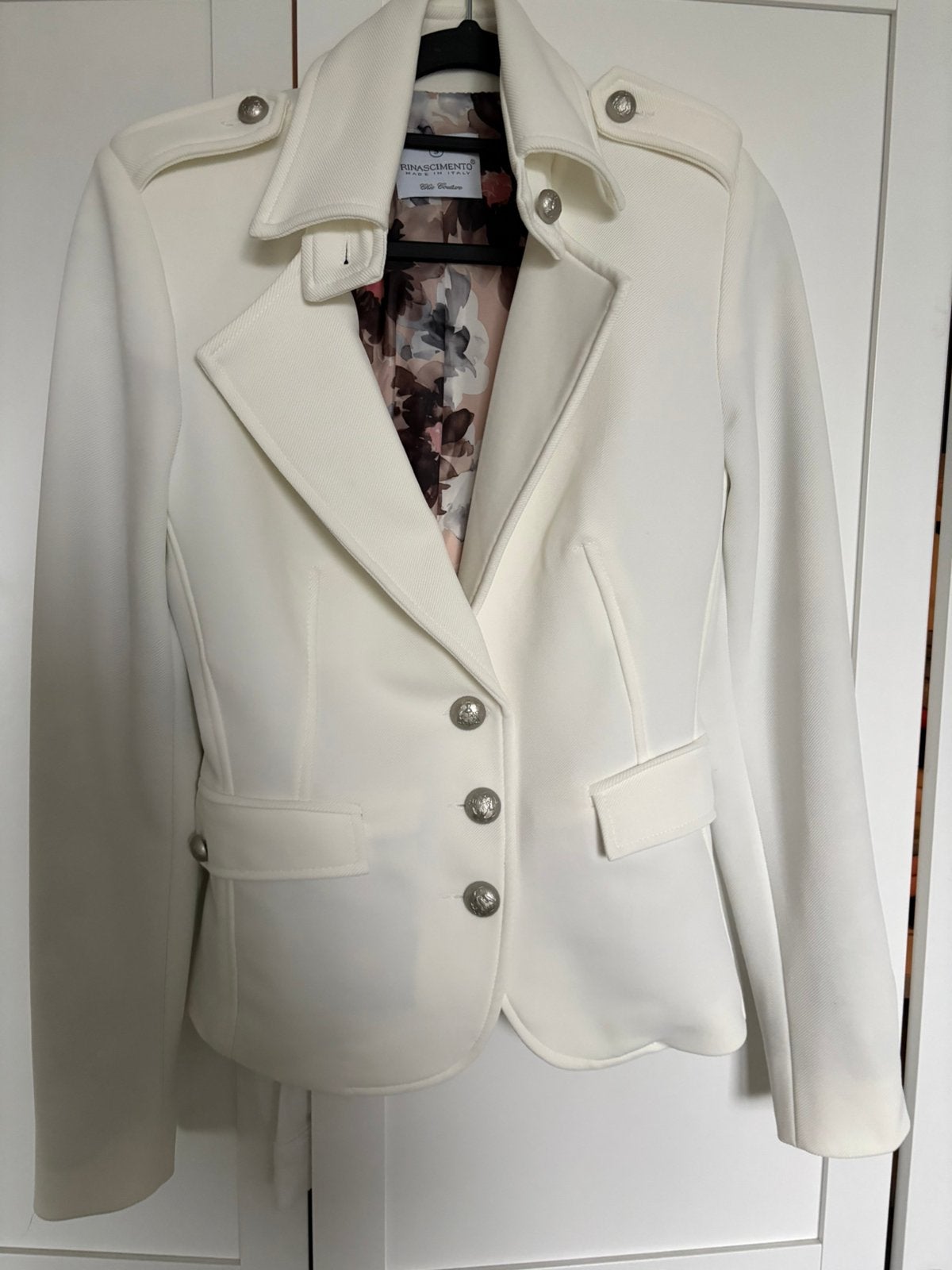 Rinascimento gevoerde blazer maat 36 NIEUW, Kleding | Dames, Beige, Nieuw, Ophalen of Verzenden, Jasje