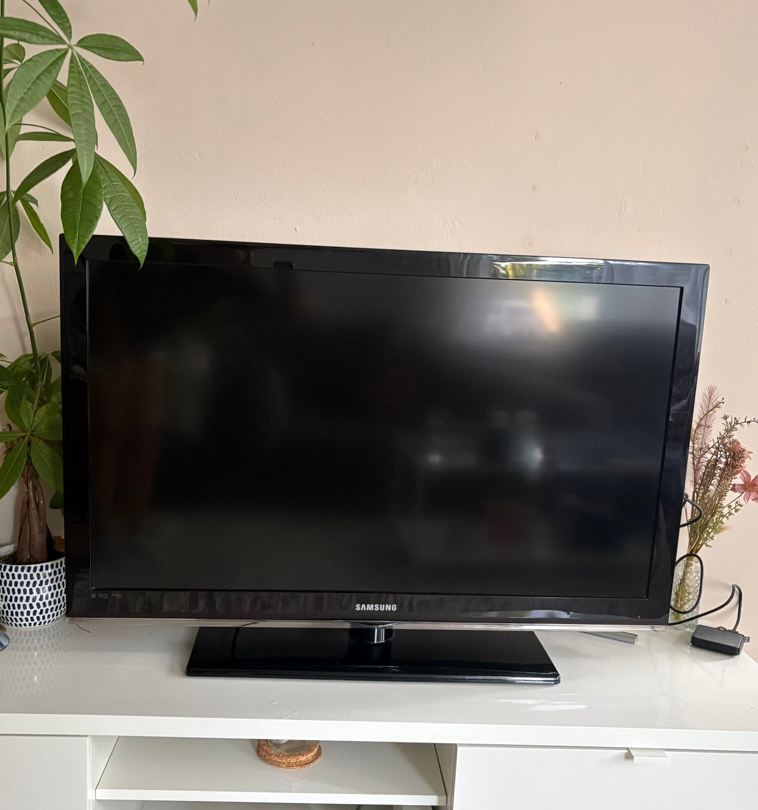 Samsung LCD tv 46inch, Audio, Tv en Foto, Televisies, Ophalen, 50 Hz, Zo goed als nieuw, Samsung