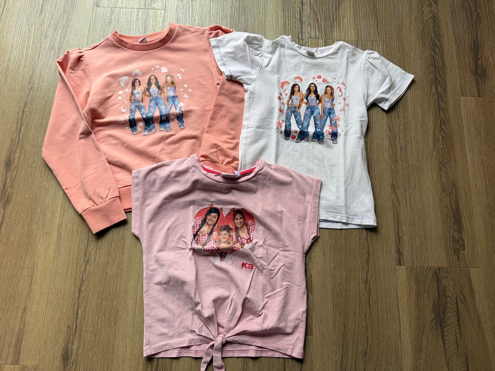 K3 kleding set maat 134-140, Ophalen of Verzenden, Gebruikt, Meisje, Setje