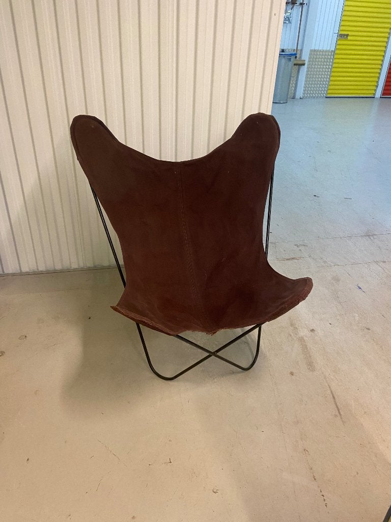 Originele Vlinderstoel, Huis en Inrichting, Stoelen, Ophalen, Gebruikt, Bruin, Vintage