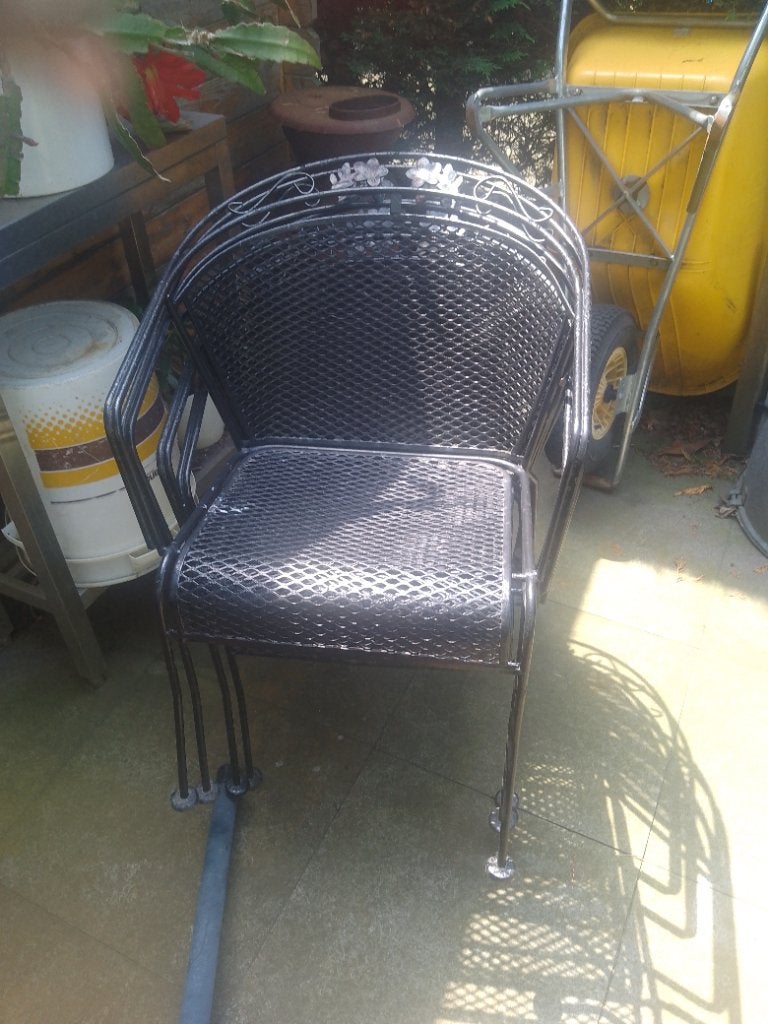 Kettler Toledo tuinstoelen, Tuin en Terras, Ophalen, Gebruikt, Metaal, Stapelbaar