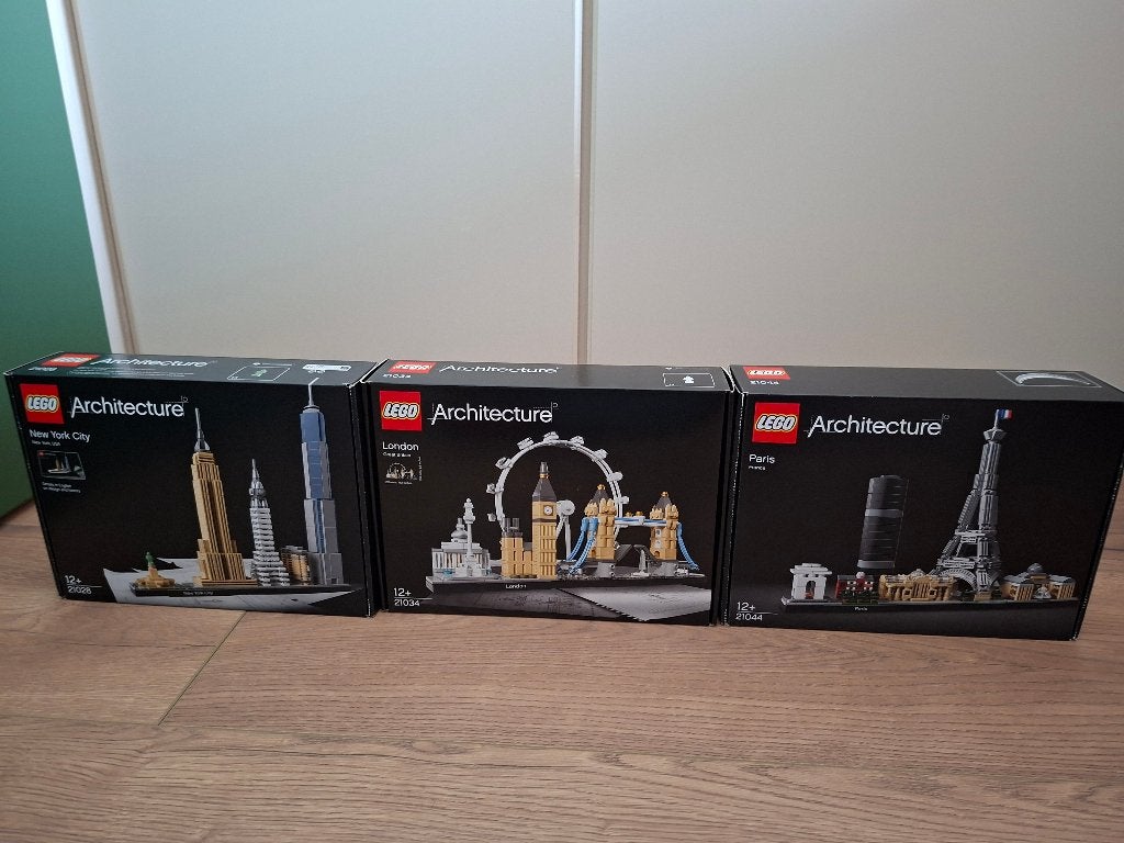 Lego Architecture Skylines| 21028/21034/21044, Lego, Nieuw, Architecture, Ophalen of Verzenden