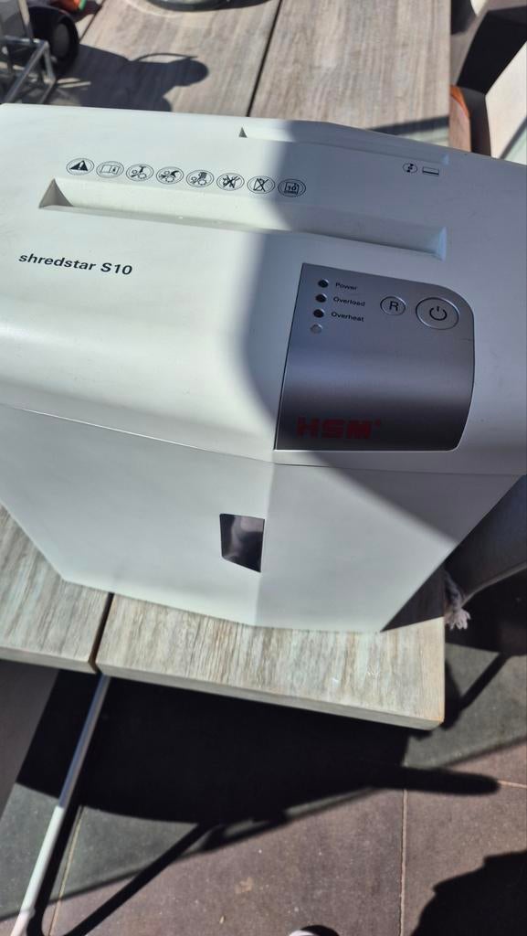 HSM shredstar S10 papiervernietiger, Ophalen of Verzenden