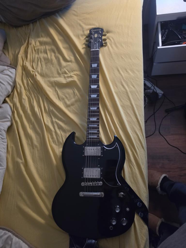 Epiphone SG Pro elektrische gitaar - goede staat, Ophalen of Verzenden, Zo goed als nieuw, Solid body, Epiphone