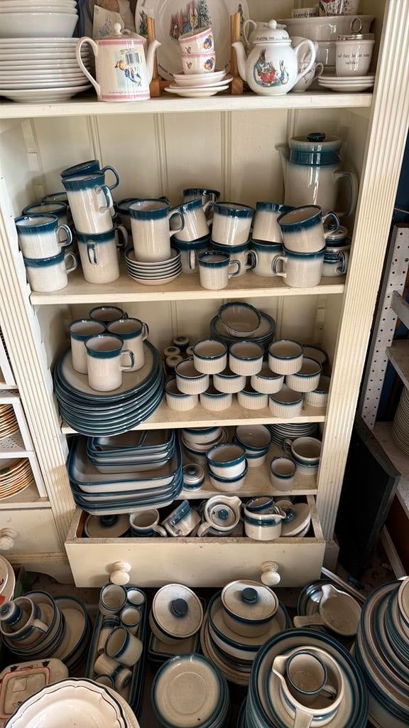 Wedgwood BLUE PACIFIC, Huis en Inrichting, Keuken | Servies, Ophalen of Verzenden, Zo goed als nieuw, Bord(en), Wedgwood