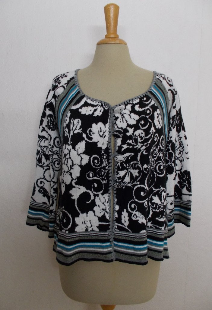 Apart mooi print vestje! L, Verzenden, Zo goed als nieuw, Maat 42/44 (L), Meerkleurig