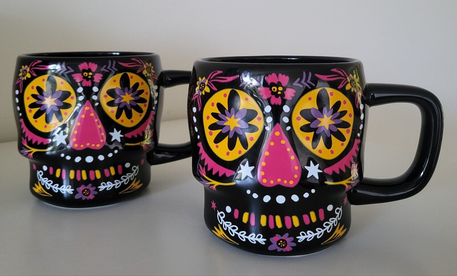 2 Starbucks bekers Dia de los Muertos, nieuw, Nieuw, Ophalen of Verzenden, Overige stijlen, Starbucks
