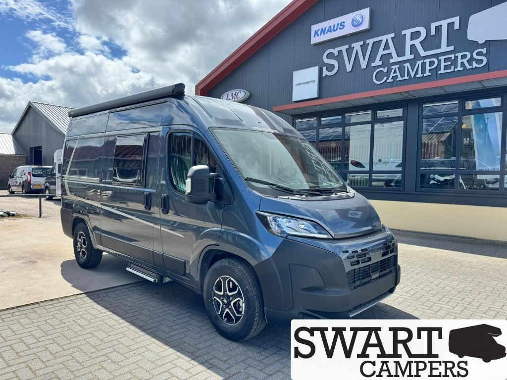 Weinsberg CaraBus 540 MQ Grey Edition [FIRE], automaat, Caravans en Kamperen, Automaat, Ringverwarming, Fiat, Koelkast