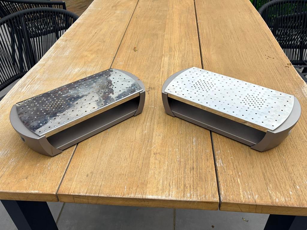 2 rechauds van Brabantia, Overige typen, Ophalen of Verzenden, Zo goed als nieuw, Grijs