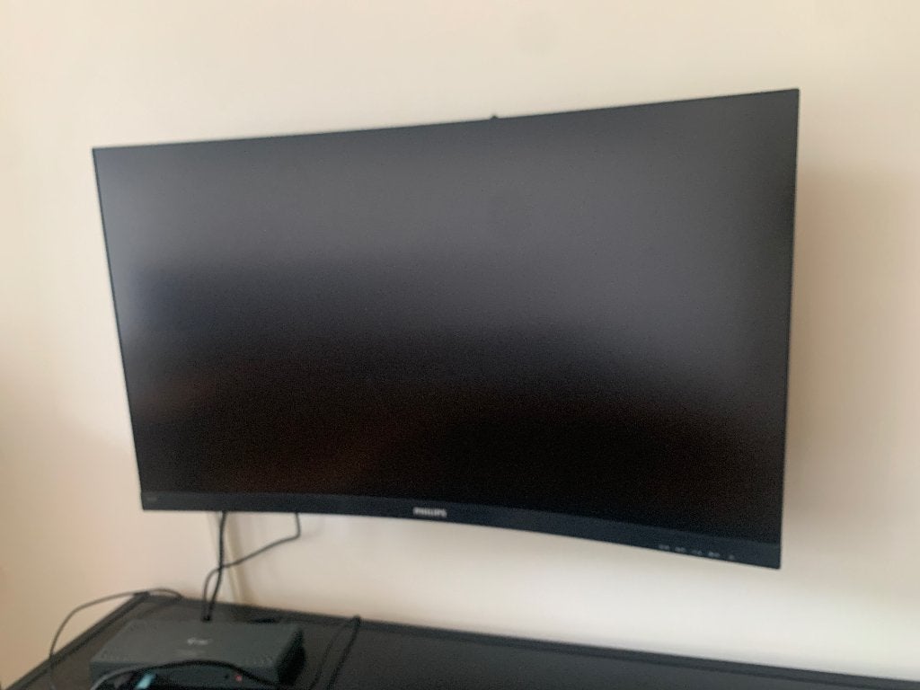 Phillips 322E 32 inch gebogen monitor, Ophalen, Philips, Gebruikt, IPS