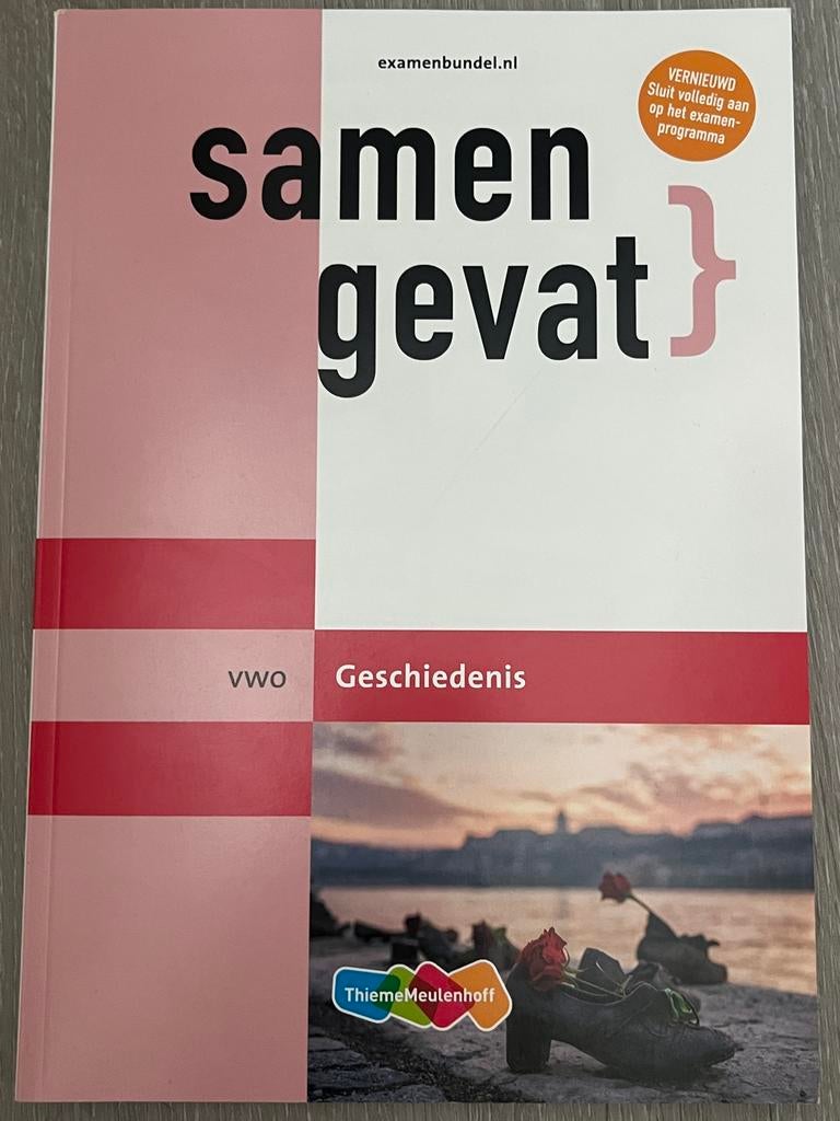 Examenbundel Samengevat VWO Geschiedenis, Boeken, Schoolboeken, Ophalen, Nieuw, VWO, Geschiedenis