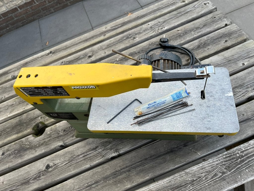 Proxxon DSH 28092 figuurzaag / decoupeerzaag – 2 snelheden, Ophalen, Gebruikt, 30 tot 70 mm, Figuurzaag
