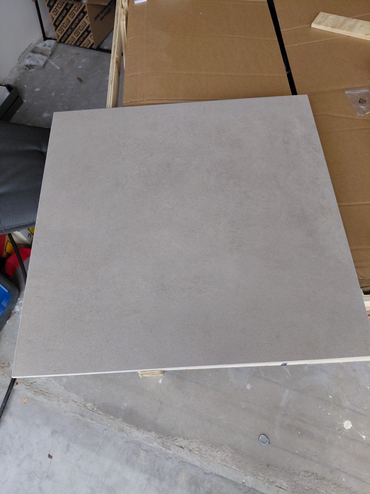Villeroy & Boch Tegels 60x60 Beige 5,7m2, Ophalen, 60 cm of meer, Nieuw, 5 tot 10 m²