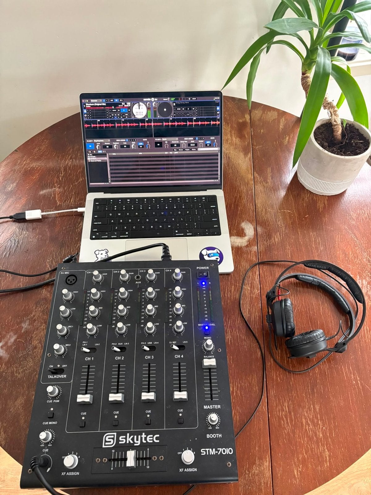 Skytec STM-7010 DJ Mixer, Ophalen, Gebruikt, Dj-set, Overige merken