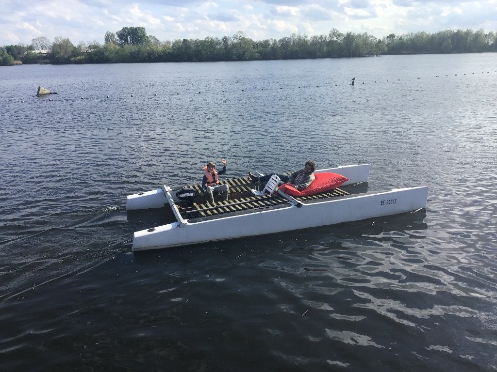 bootonde. Nacra 6.0 drijvers en beams: drijvend platform, Ophalen of Verzenden, Gebruikt, Overige typen, Zeilboot of Motorboot