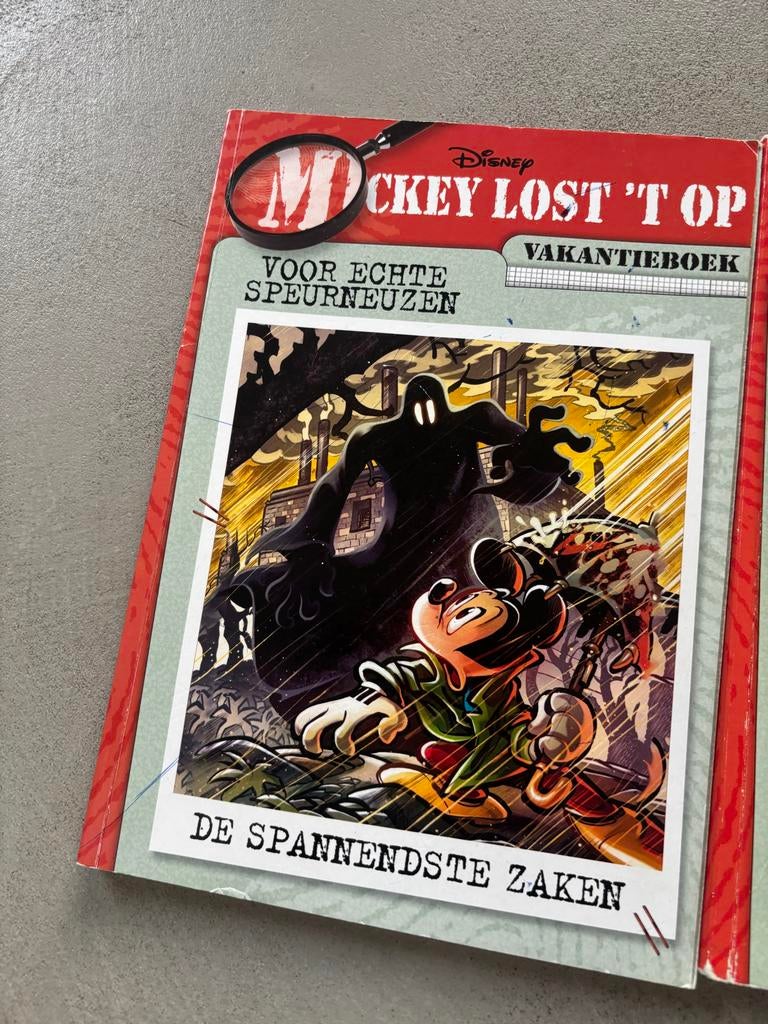 Disney Mickey Lost 't Op Vakantieboek - Voor Echte Speurneuz, Boeken, Ophalen of Verzenden, Gelezen