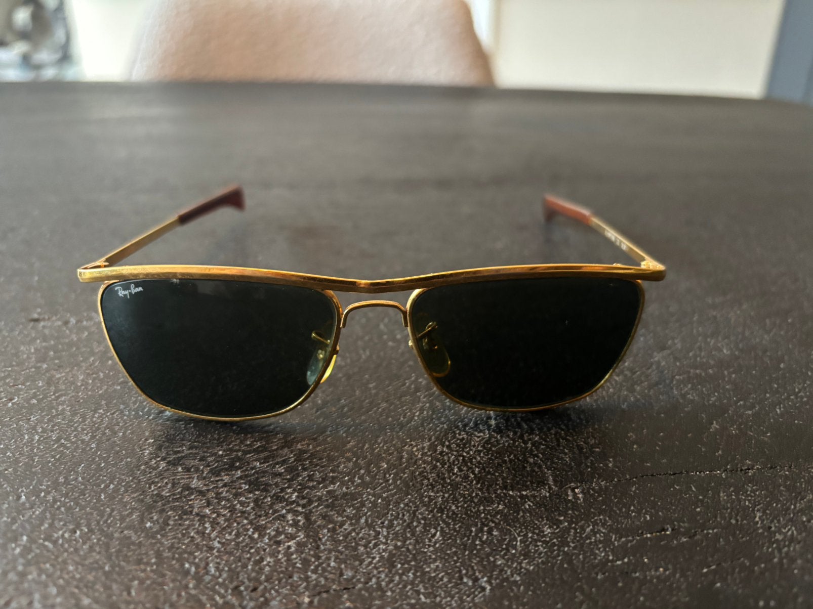 Vintage Ray Ban Olympian II DLX Usa zonnebril bril, Overige merken, Gebruikt, ., Ophalen of Verzenden
