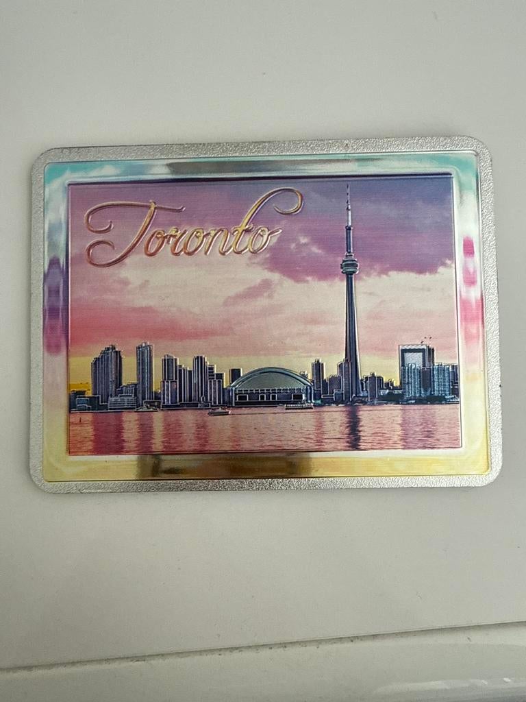 Magneet Toronto Skyline - Souvenir Canada, Ophalen of Verzenden, 1980 tot heden, Ongelopen