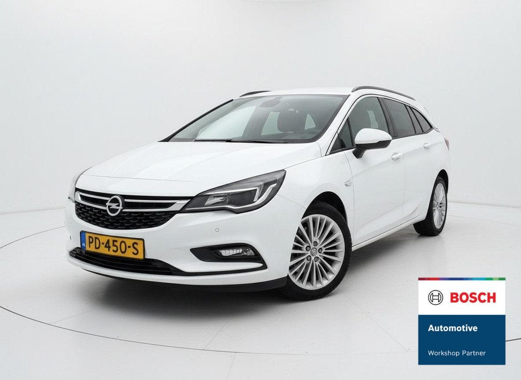 Opel Astra Sports Tourer 1.4 Online Edition TREKHAAK - CRUIS, Stof, Gebruikt, 150 pk, Wit