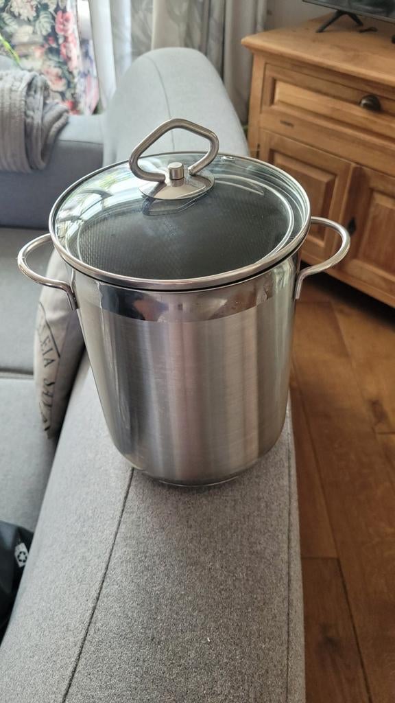 Te koop: aspergepan, Ophalen of Verzenden, Overige materialen, Pot, Bus of Blik