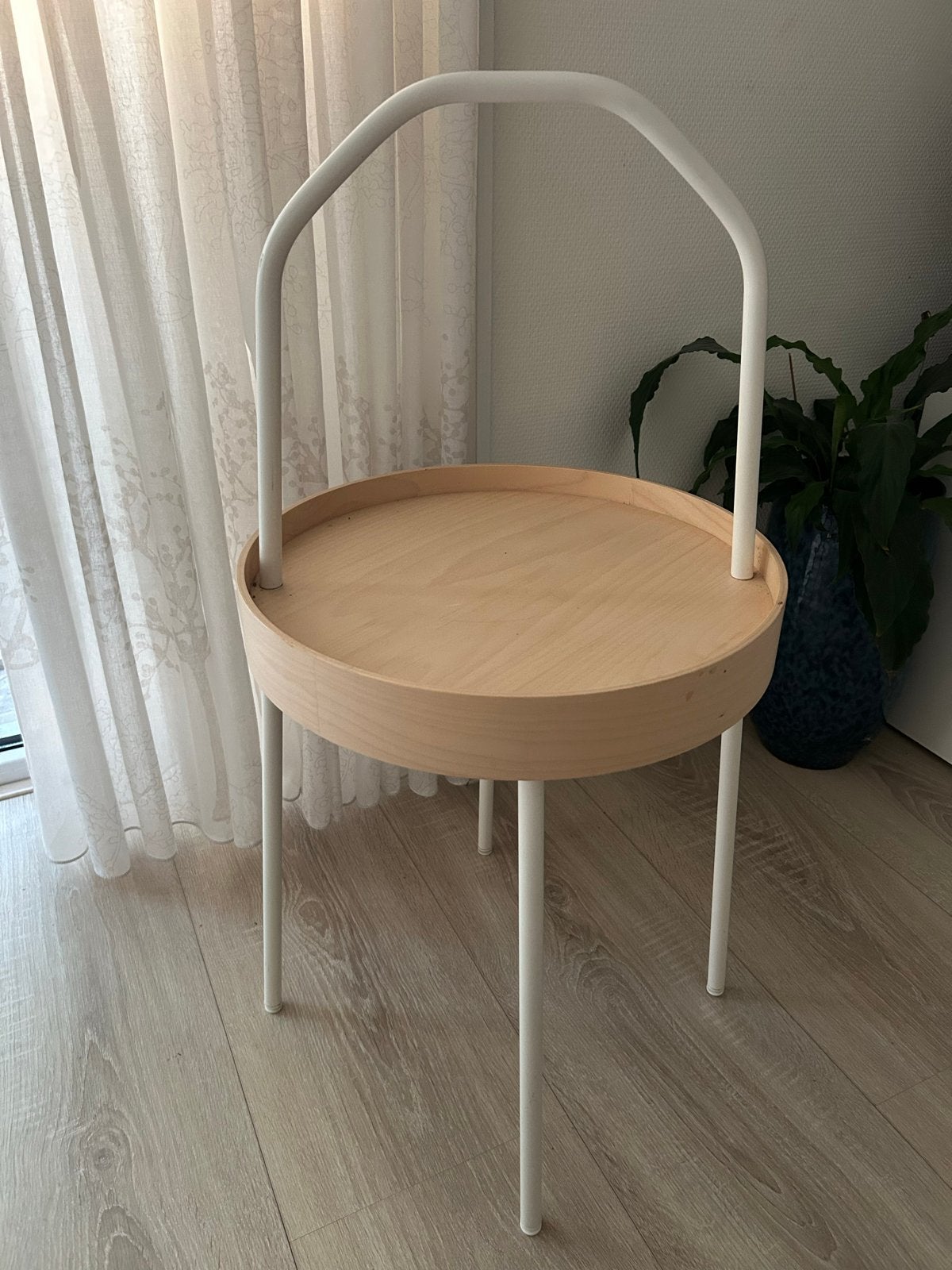 IKEA BURVIK bijzettafel, Huis en Inrichting, Tafels | Bijzettafels, Ophalen, Minder dan 45 cm, Minder dan 55 cm, Rond
