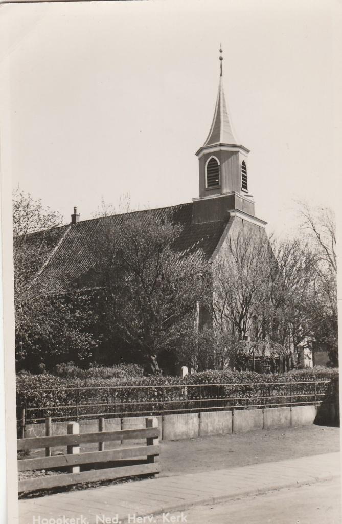 hoogkerk- n.h. kerk, Verzamelen, Ansichtkaarten | Nederland, Verzenden, Friesland